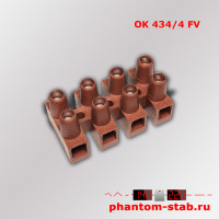 Клеммная колодка DKC OK-434/12 FV (4pin)
